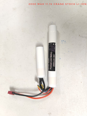 Maple Armouries 11.1v Li-Ion Battery (2000mAh Nunchuck, 15-30c, Deans)