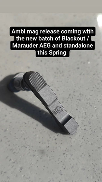 2024 Maple Armouries Blackout AEG (Aluminum Receiver)