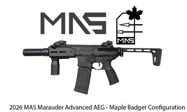 Maple Armouries Marauder Advanced AEG (2026 / Polymer Receiver) $50 CAD DEPOSIT (Coming Summer 2026)